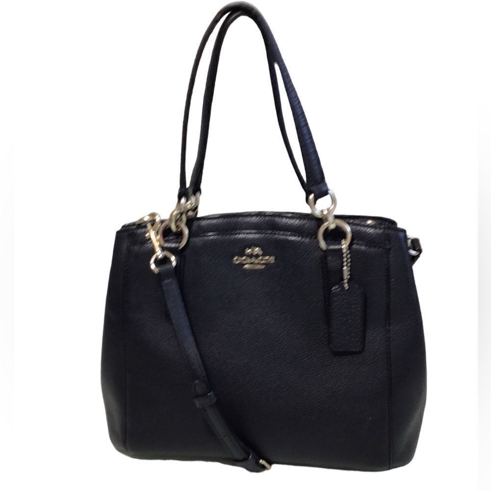 Coach Blue Minnetta Handbag Crossbody Satchel